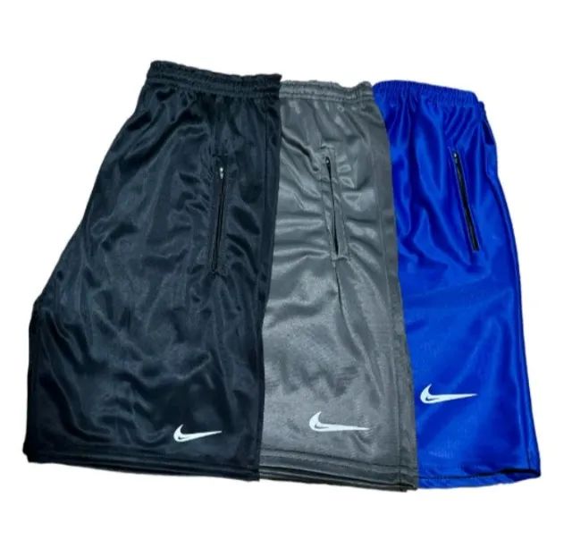 Kit Bermuda DryFit com 3 peças