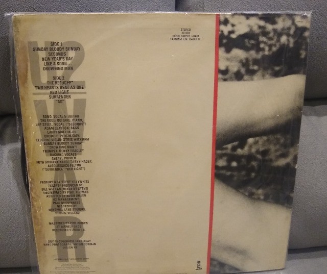 Lp U2 - War em bom estado - Foto 3
