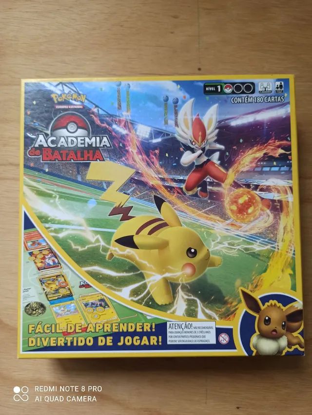 Box Pokémon Academia De Batalha Copag - Dóris Kids: Brinquedos, Enxoval de  Bebê, Roupas Infantis e Acessórios