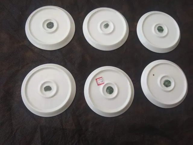 Porcelanas alemãs, antigos porta copos  - Foto 3