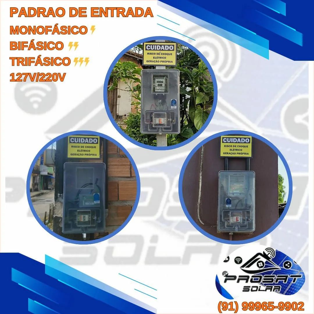 Quadro de Entrada para Energia Elétrica