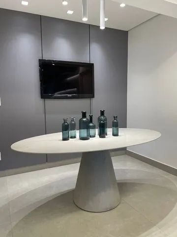 Base em concreto para mesa 27x60x75cm - Foto 5