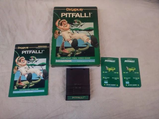 Pitfall Cartucho Original Completo Para Intellivision