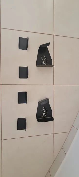 2 suporte para pendurar bicicleta