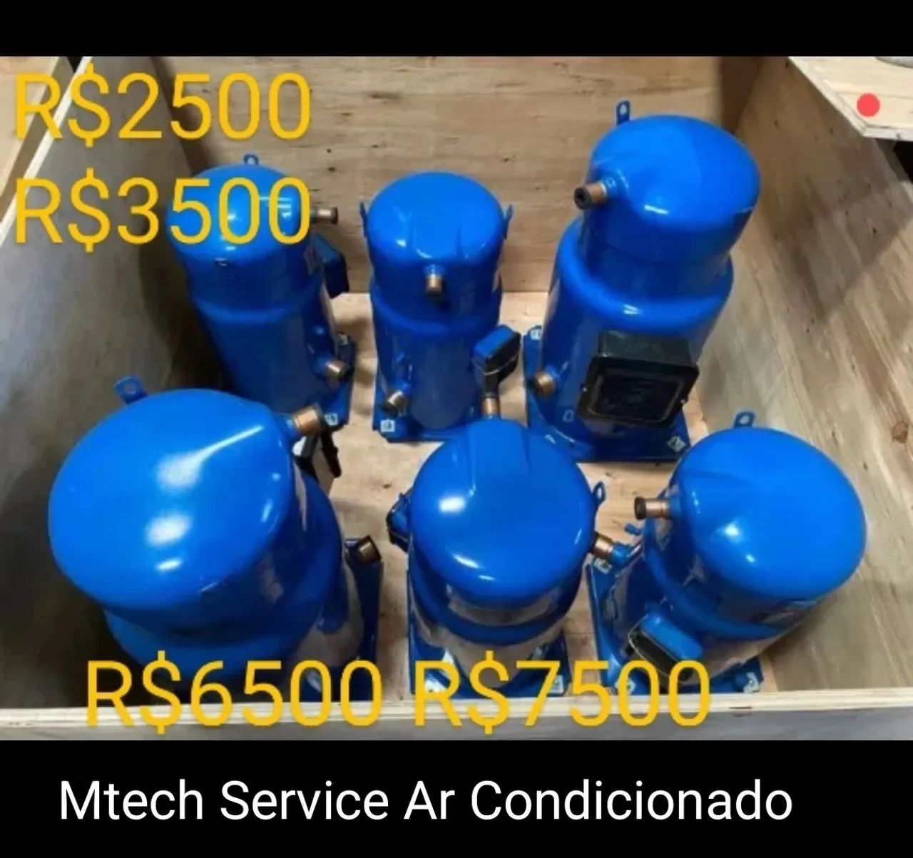 Compressor Scroll 10TR 12,5TR 15TR SM185 Danfoss Copeland Sanyo Hitachi