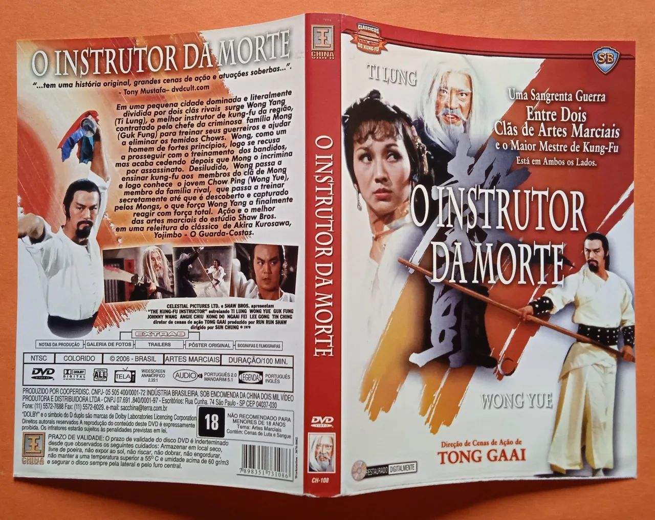 Dvd O Instrutor da Morte (China Vídeo) - Foto 3