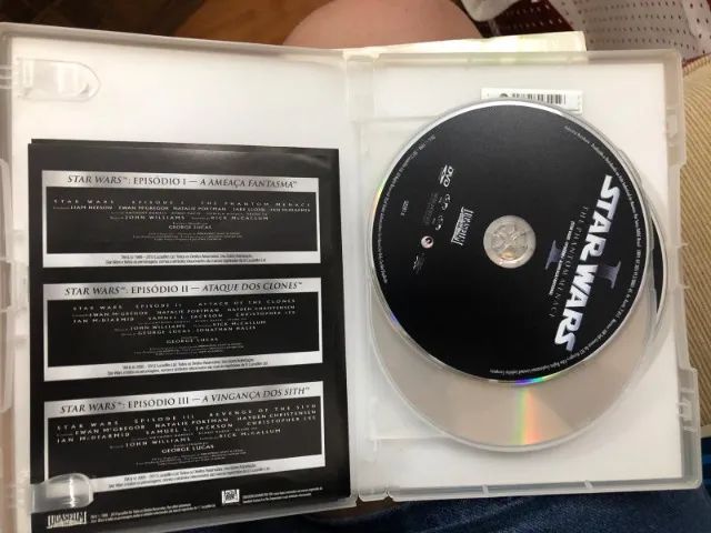Coleção Star Wars DVD ( Trillogia Prequel ) - Foto 2