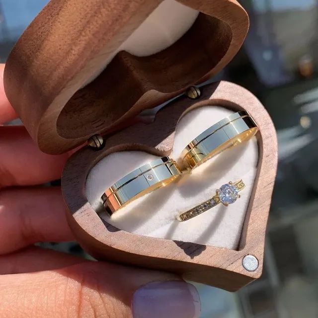 PAR DE ALIANÇAS COMPROMISSO  - Foto 5