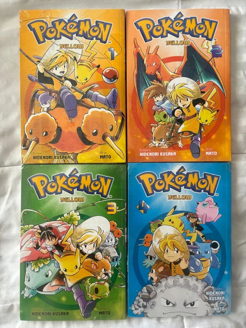 Manga Pokemon (Yellow)