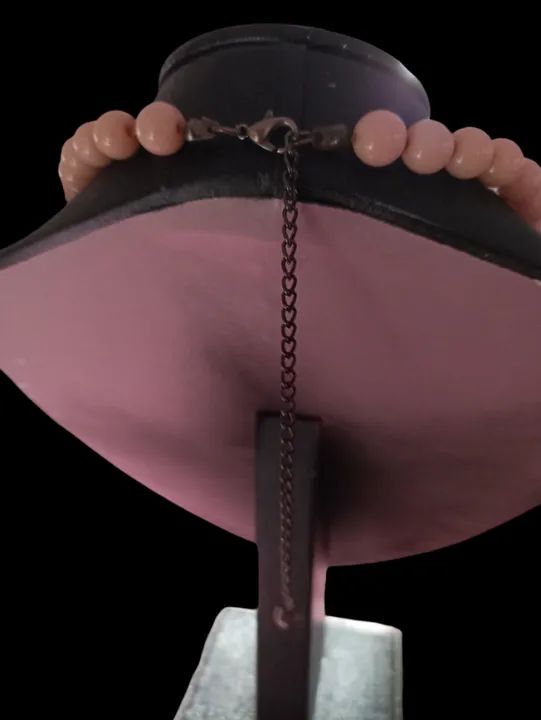 colar rosa menina  - Foto 4