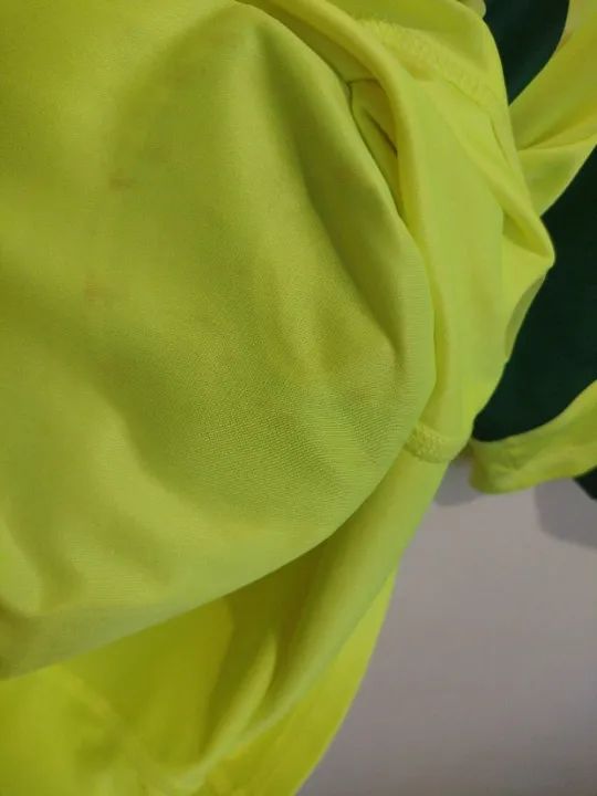 Camisa Palmeiras Verde Limão Adidas sem patrocínio P número 10 - Foto 4