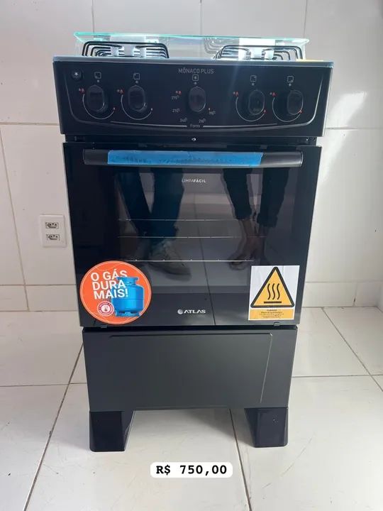 Fogão coliseus 4 bocas novo 