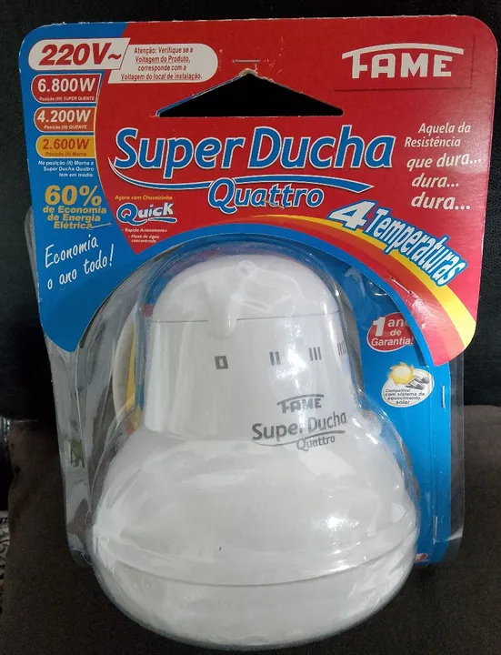 Super Ducha FAME (220v) 4 Temperaturas