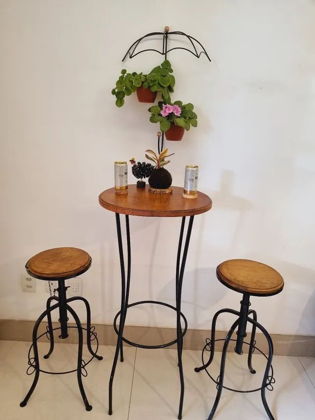 Banqueta Bistrô Versate Ajustável - Foto 2