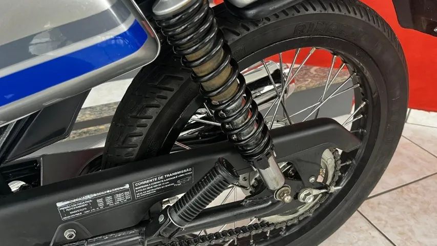 Honda Cg 125 Totay 1990 impecável raridade restaurada nos minimos detalhes - Foto 6