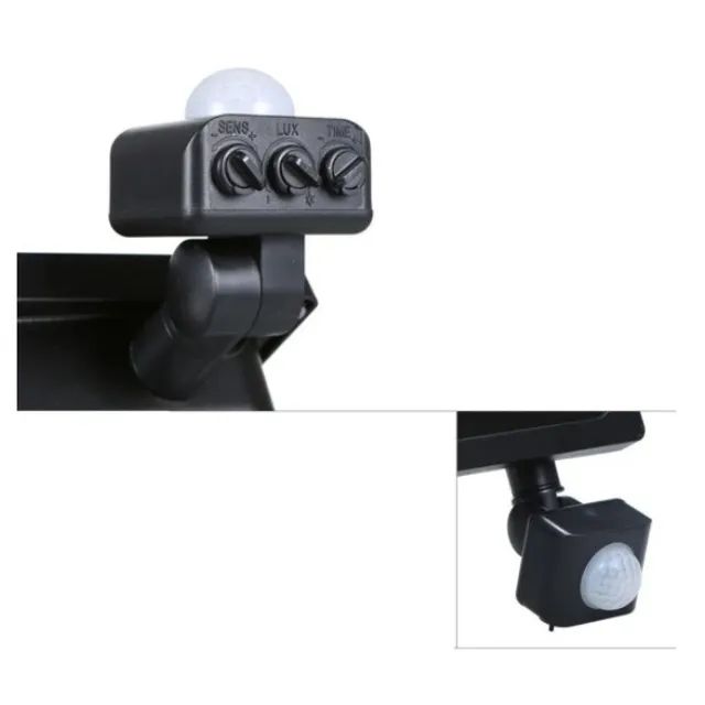 Refletor Holofote Led Sensor De Presença Prova D'agua 30W Branco Frio - Foto 2