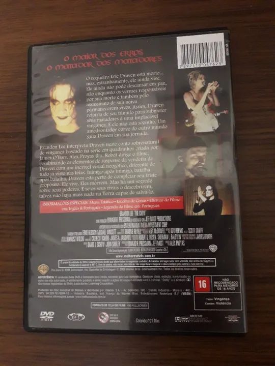 DVD - O Corvo (1994) - Foto 2