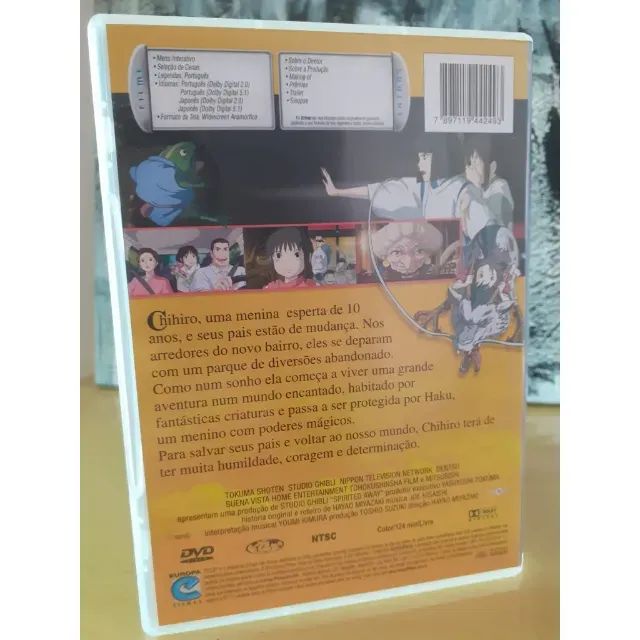 DVD A Viagem De Chihiro (Hayao Miyazaki) - Foto 2