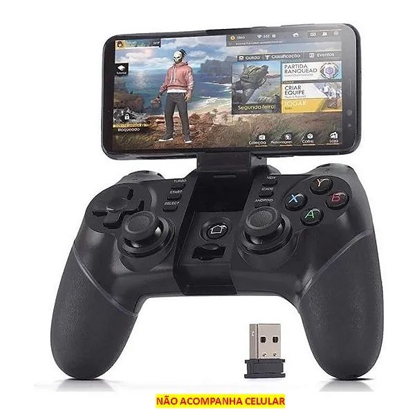 Controle Gamepad Bluetooth para Android, iPhone, P3, P4, N-Switch, PC - Ípega - Foto 4