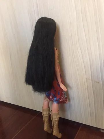 Boneca Pocahontas - Princesa da Barbie  - Foto 4