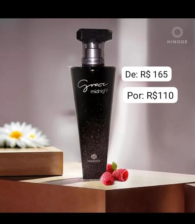 Perfume Grace Midnight Hinode - Novo - R$110