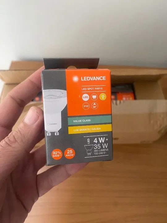 Lâmpadas Ledspot par 16 ( croica)