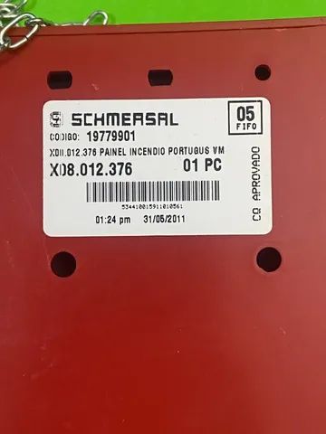 Schmersal Acionador Botoeira Quebra Vidro P/ Alarme De Incêndio - Foto 2