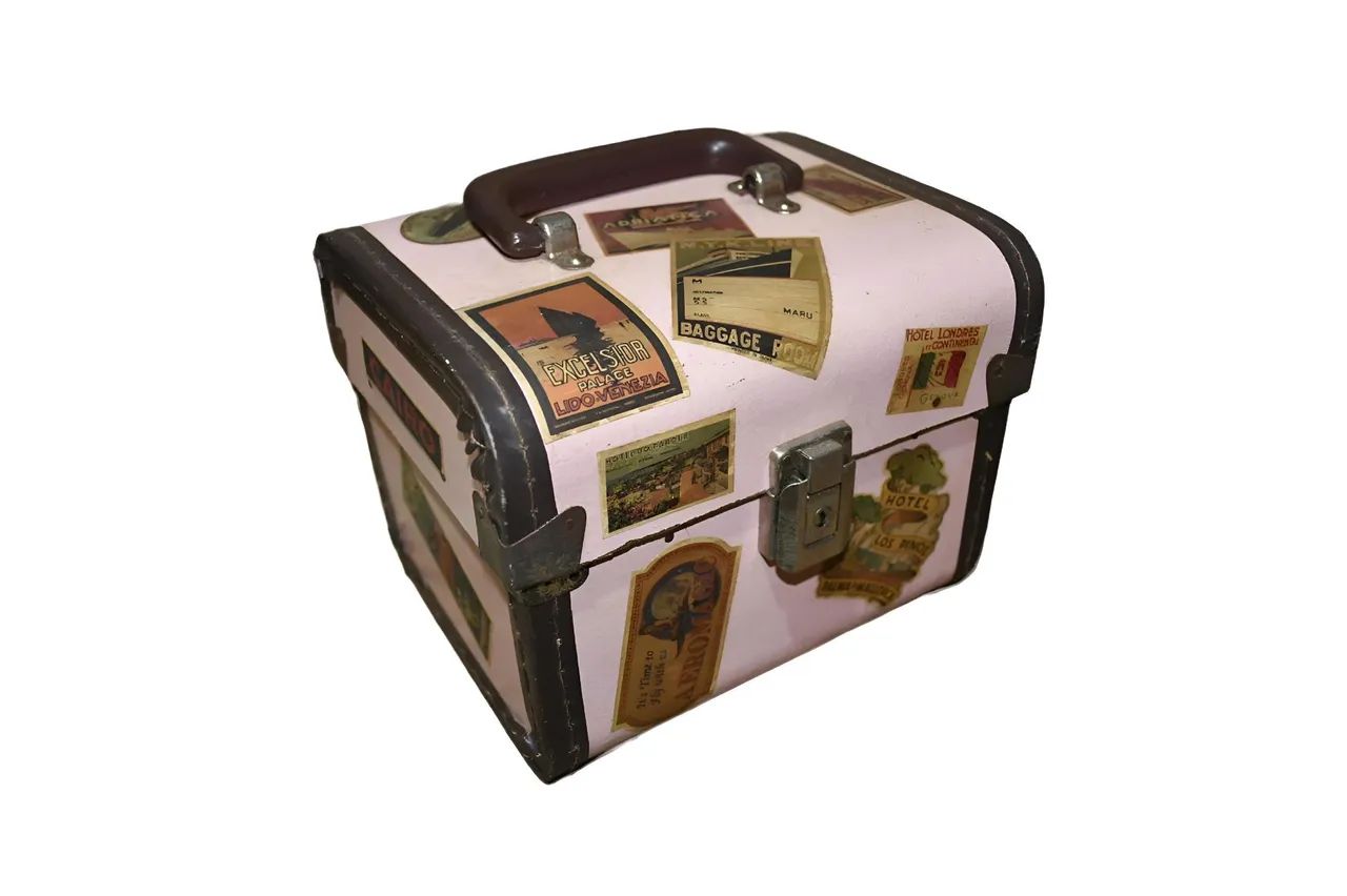 Maleta de Viagem Vintage - Foto 5