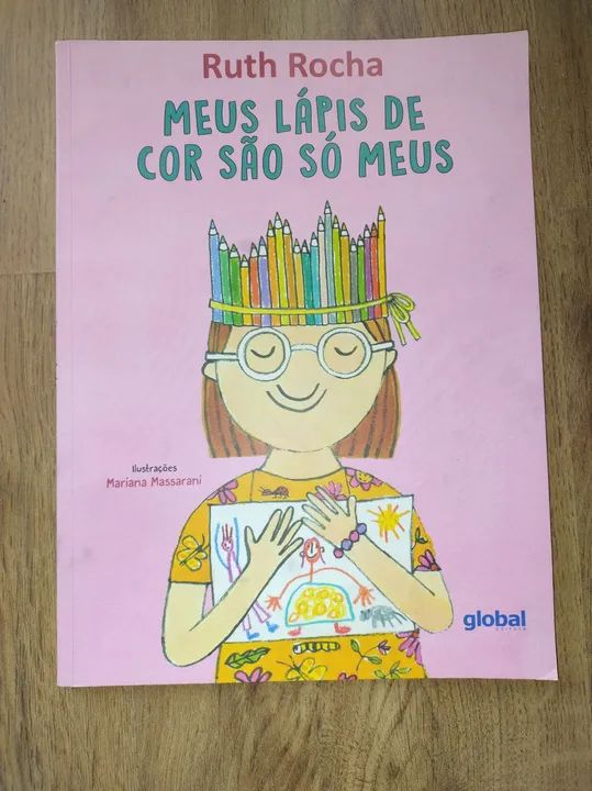 Livro Meus Lápis de Cor São só Meus