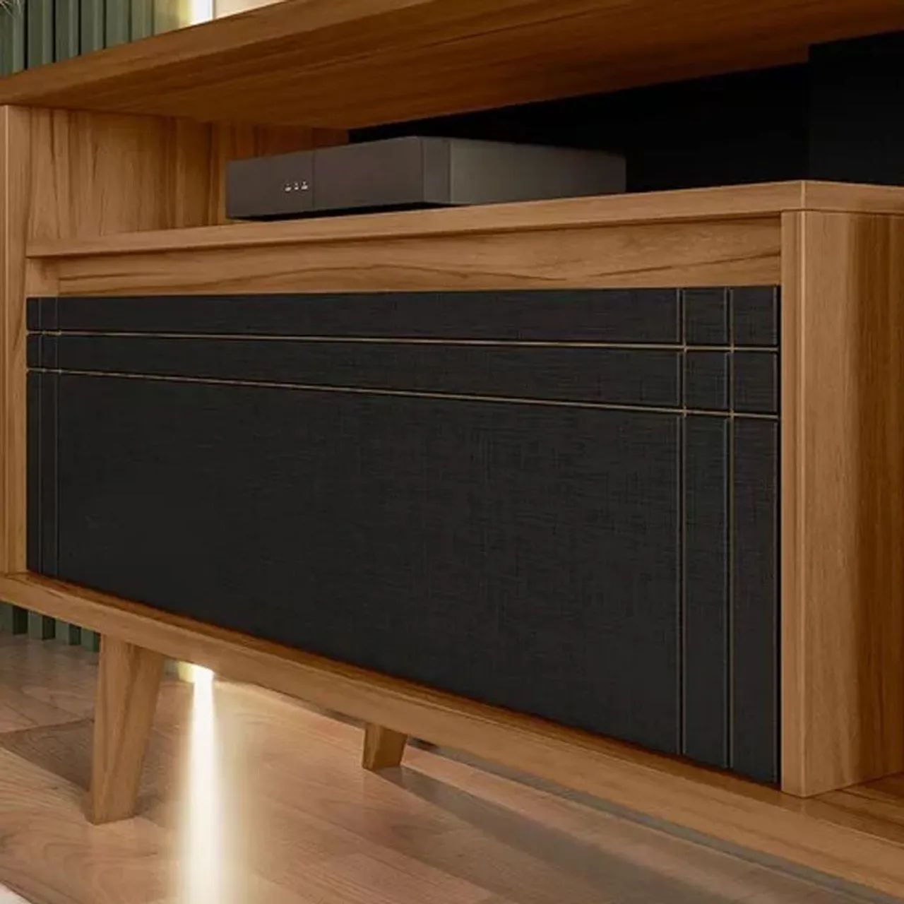 RACK SUPER QUALIDADE PÉS EM MADEIRA MACIÇA!! 727RU8 - Foto 3