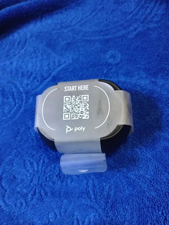 Fones de Ouvido Poly Voyager Free 60+ UC M Preto - usado - Foto 2