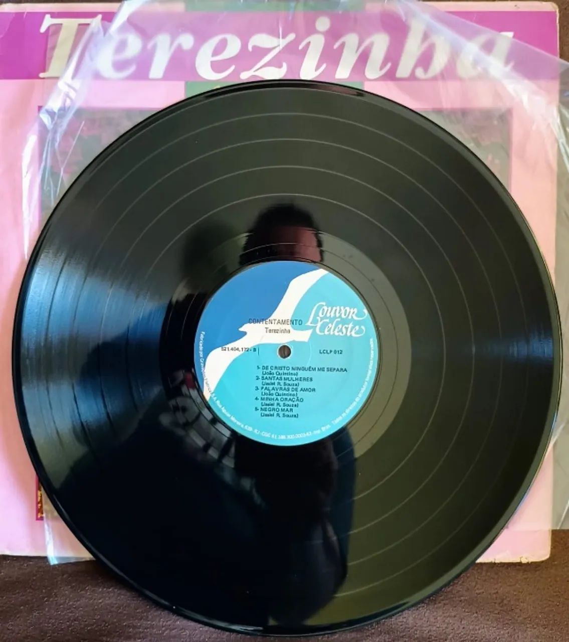 Lp Disco de Vinil Gospel Evangélico Terezinha Contentamento - Raro - Foto 3