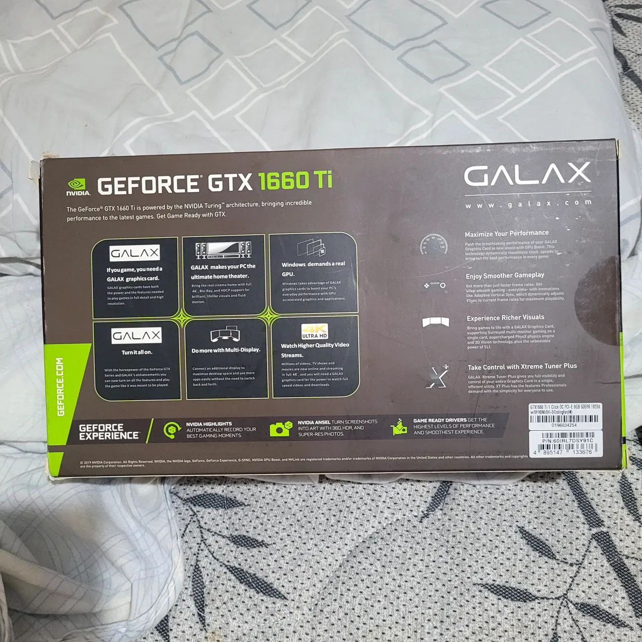 Placa de Vídeo Galax GeForce GTX 1660 Ti 6GB - Foto 5