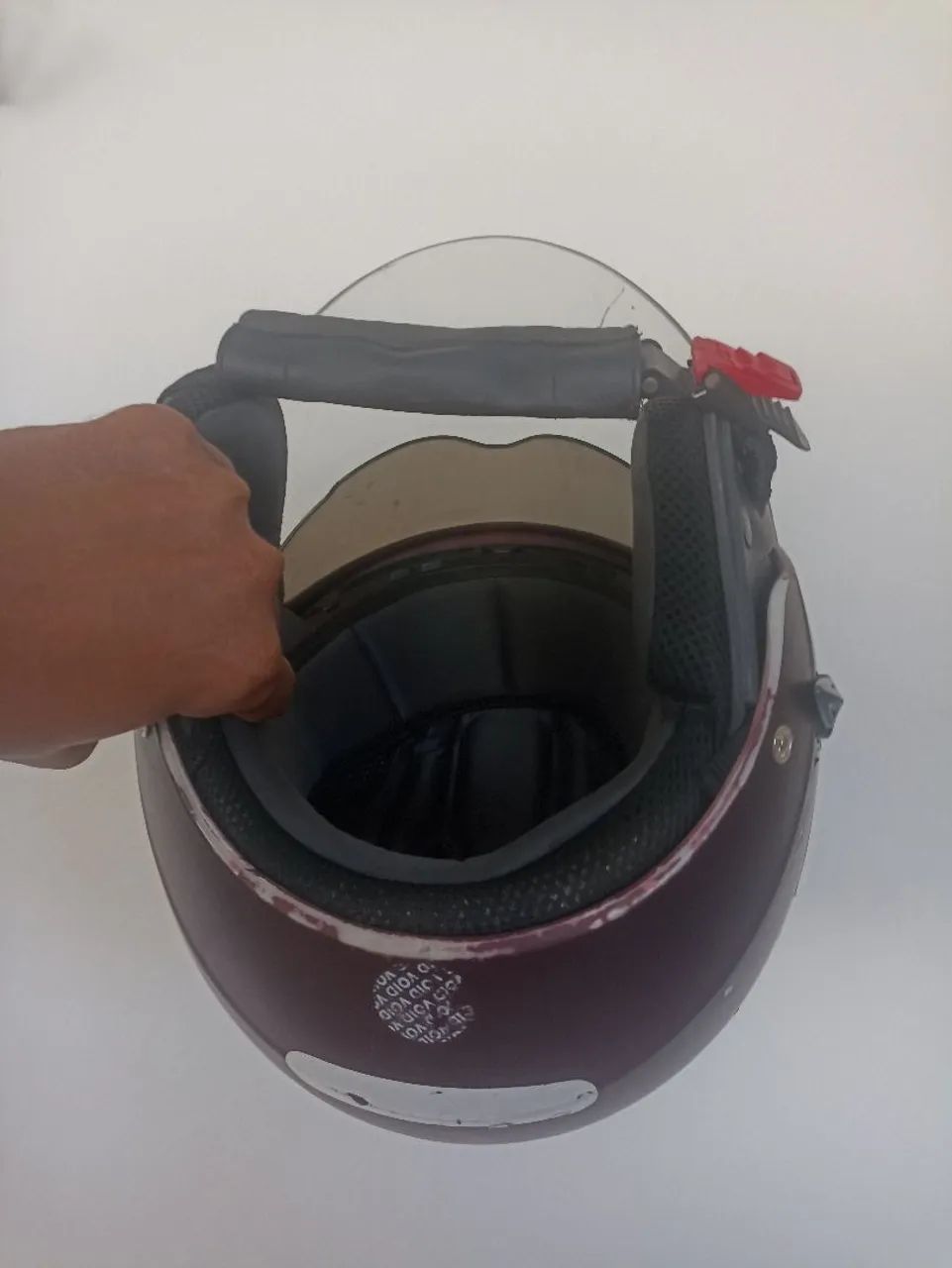 Capacete aberto de Moto  - Foto 2