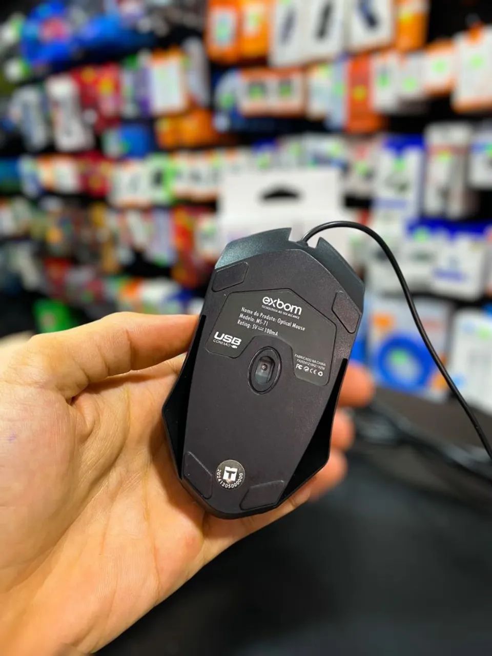 MOUSE USB EXBOM MS-71 - Foto 3