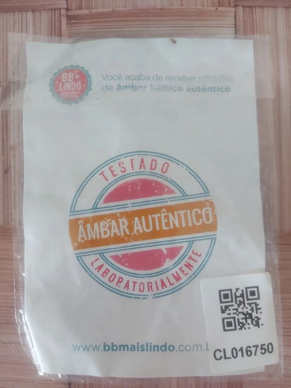 Colar de âmbar para bebês - Foto 2