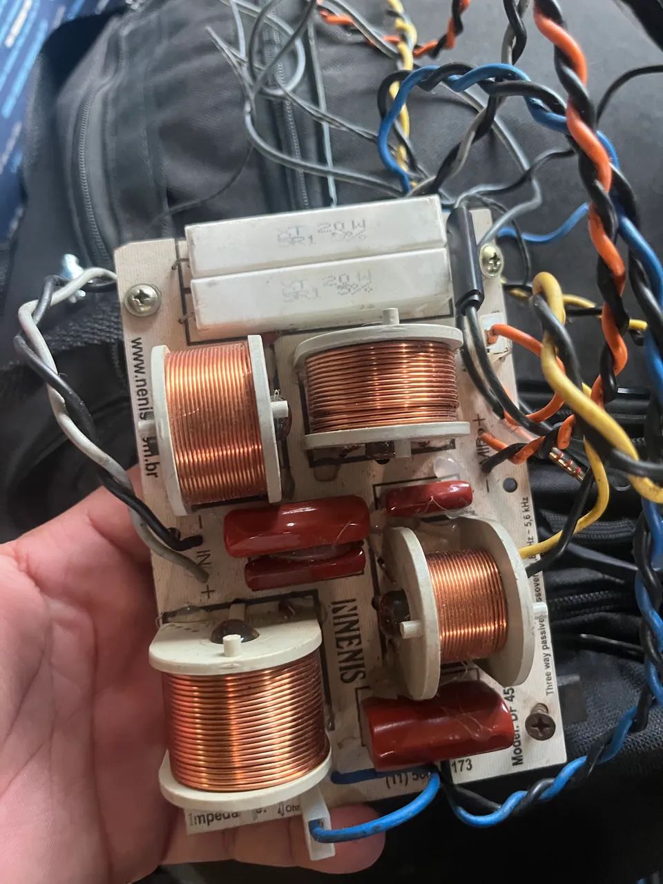 Divisor De Frequencia Passivo Nenis Df 453h 3 Vias 450 W Rms - Foto 3
