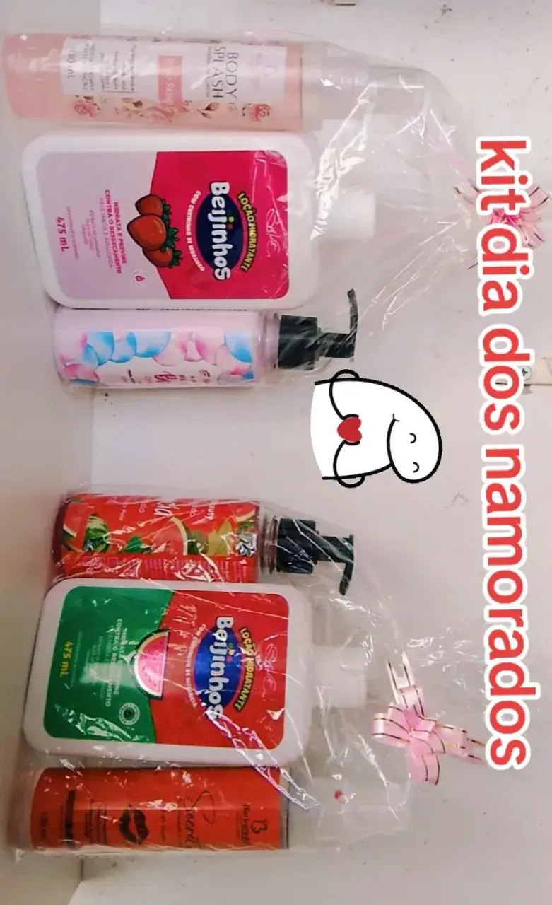 Kit Dia dos Namorados - Beleza e Hidratação