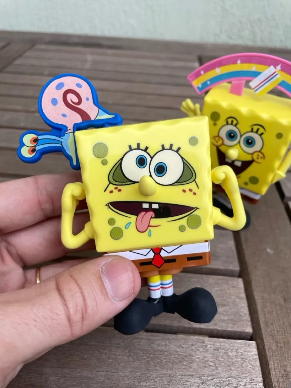 Coleção Bonecos Bob Esponja Bk - abertos - Foto 4
