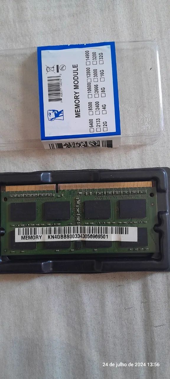Memoria RAM 4GB - Notebook - Foto 4