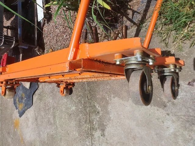 Carrinho para transporte de peças pesadas - Foto 4