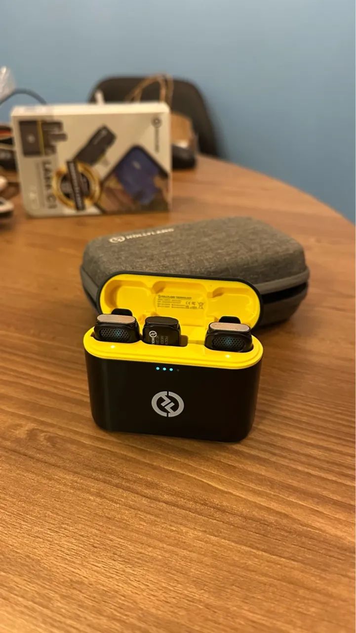 Microfone Sem Fio Hollyland Lark C1 - SemiNovo vendo ou troco por M2 - Foto 4