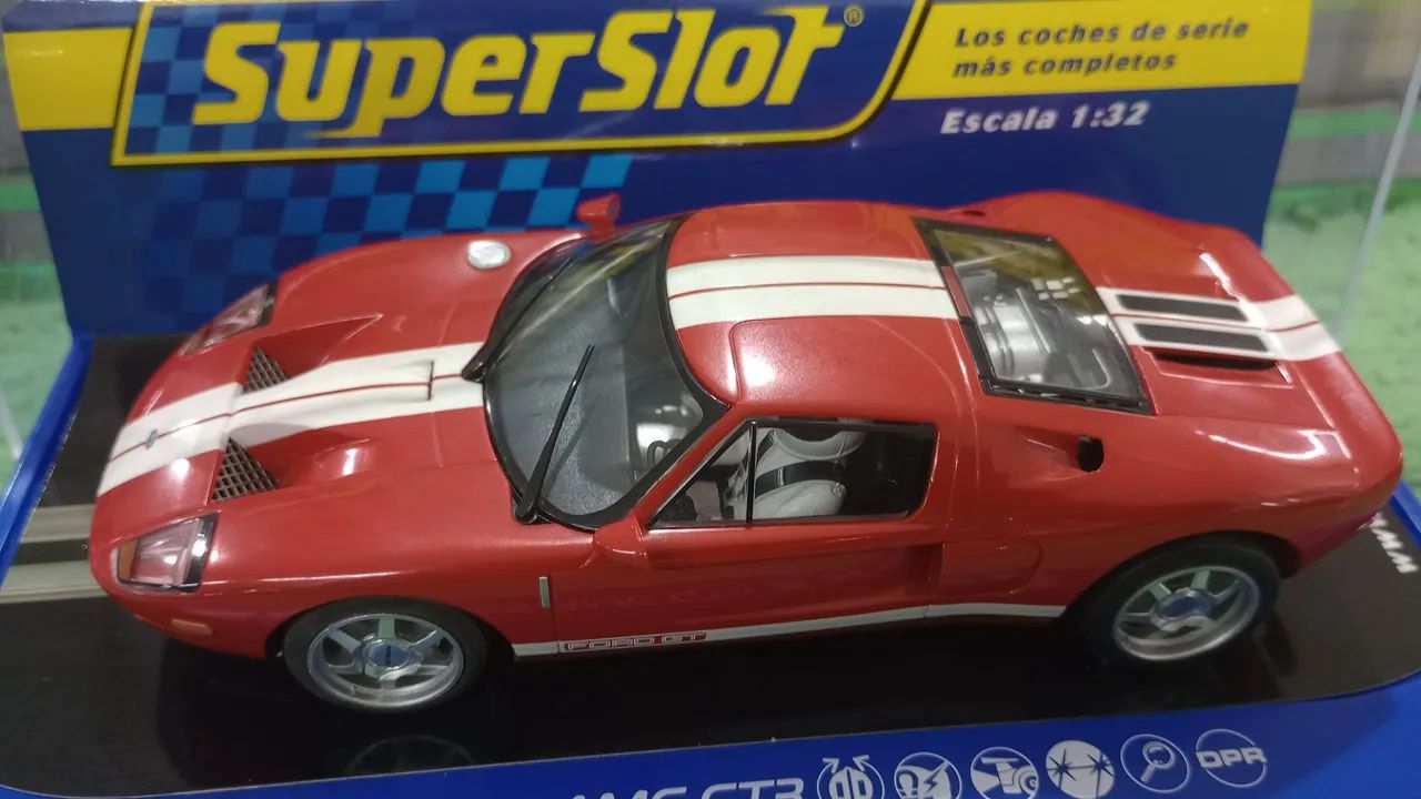 Carro de autorama Ford GT Scalextric/Hornby