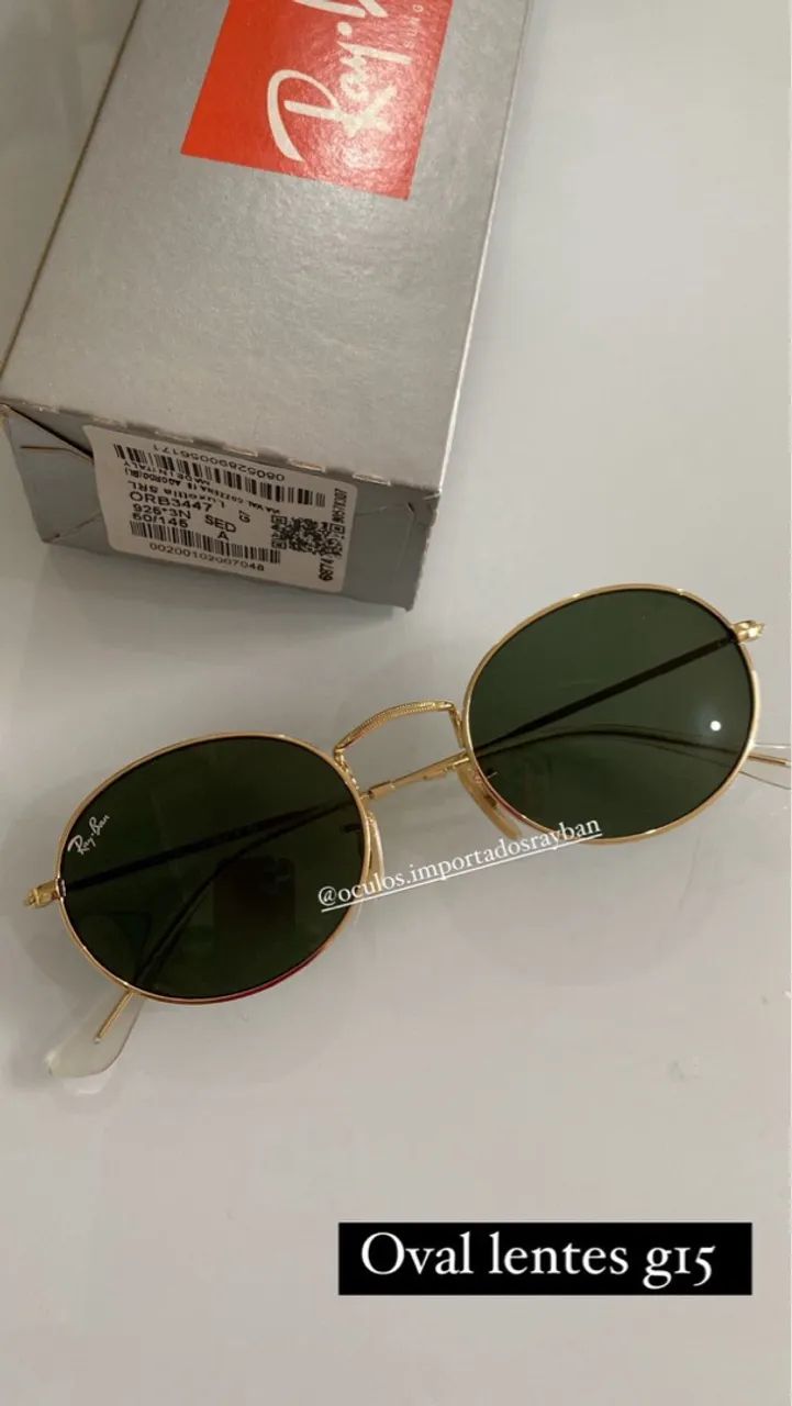 Ray-Ban Oval mini round original top 