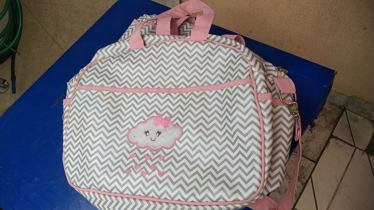 Bolsas Maternidade Nuvem Meninaa  - Foto 4