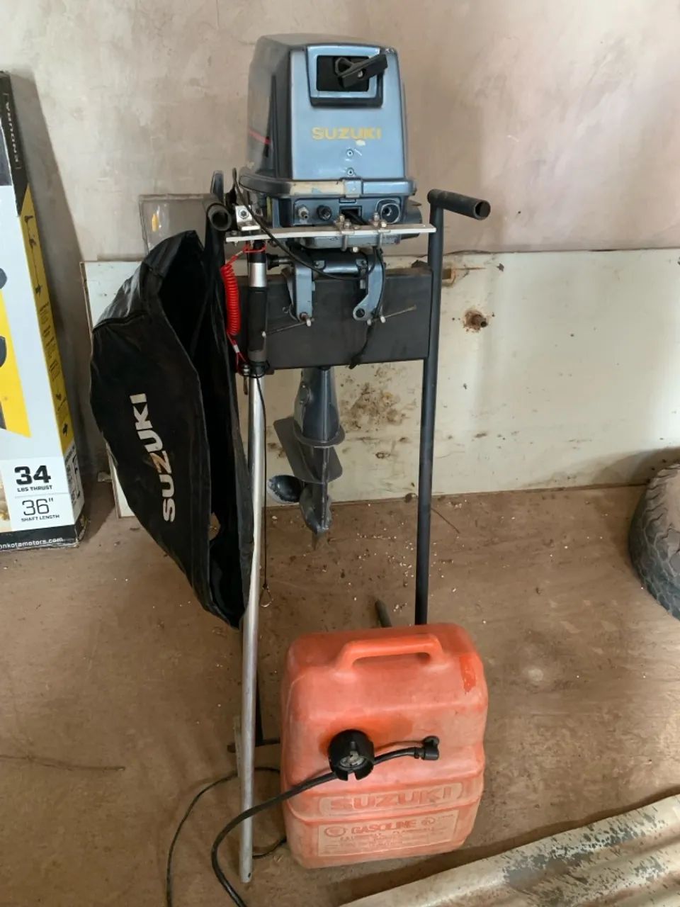 Motor de Popa Suzuki 8 hp - Foto 4
