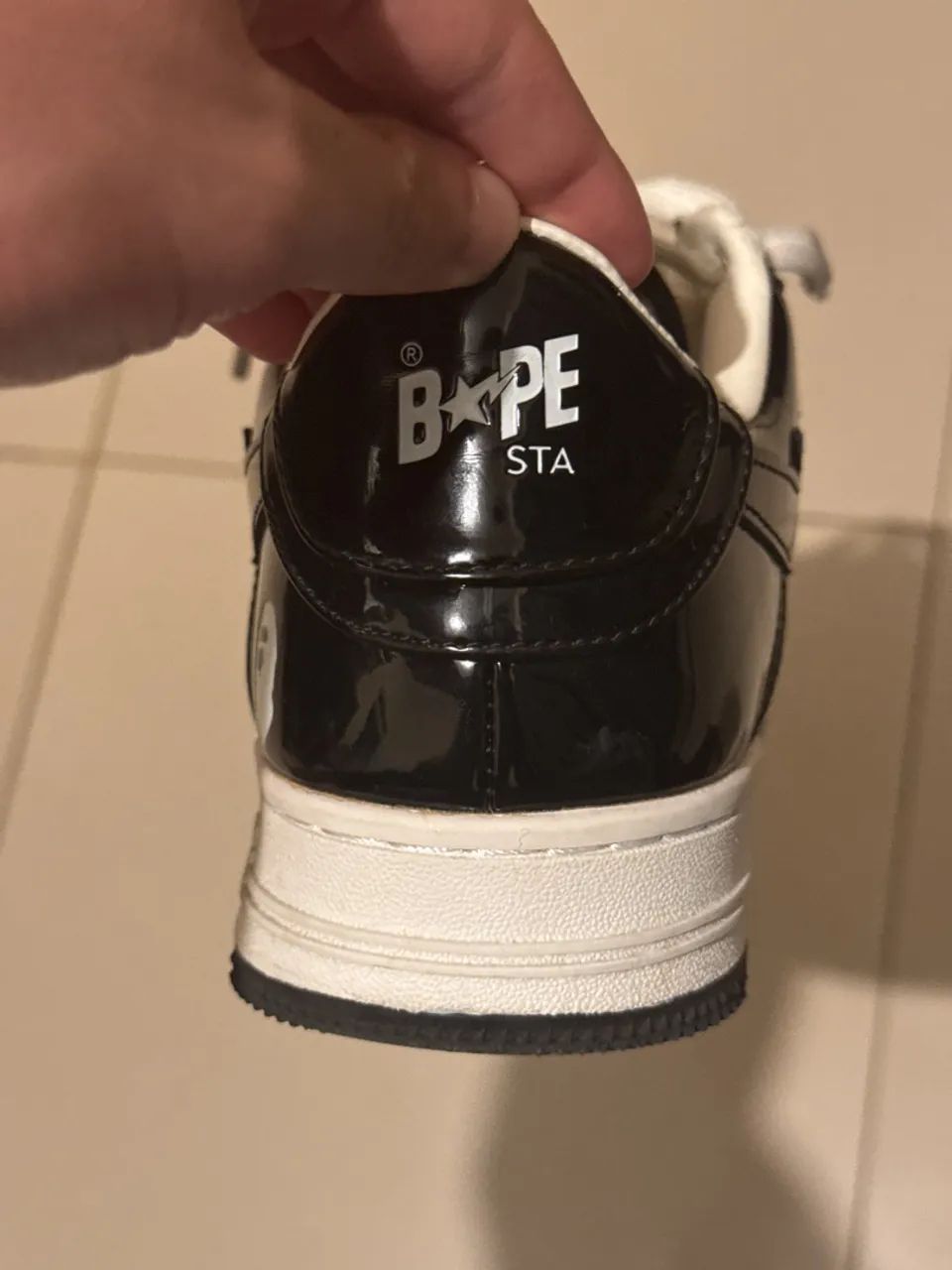 Bape sta low black and white - Foto 3