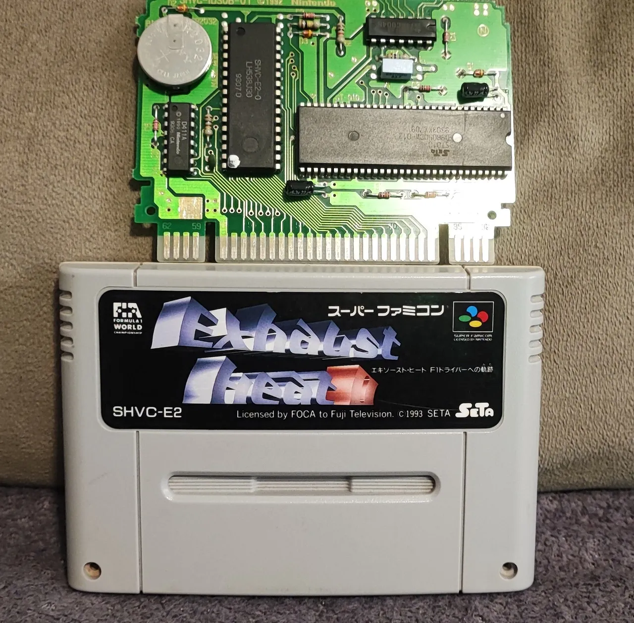Jogo original super Nintendo chip especial