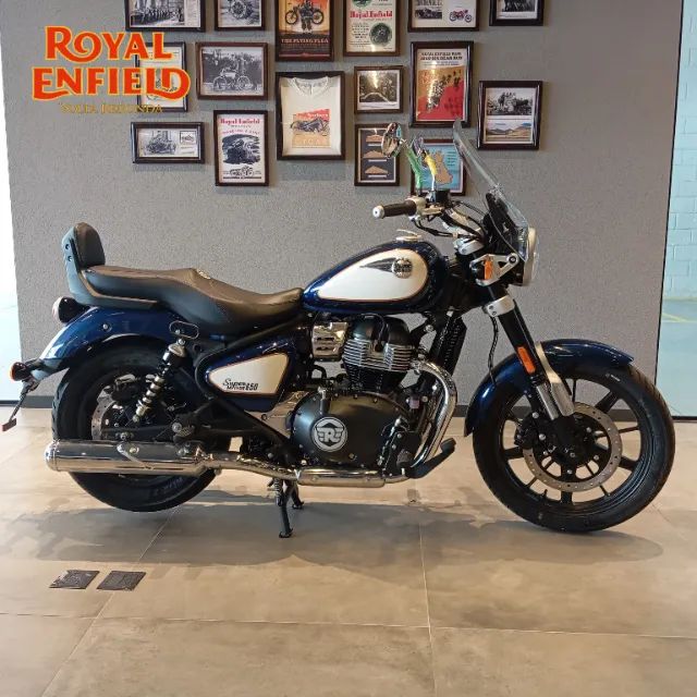 Royal Enfield Super Meteor 650 Celestial Blue - Davi Cruz