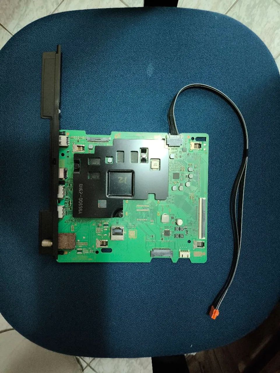 Placa Principal, placa fonte e módulo wi-fi - TV Samsung UN43TU7000G